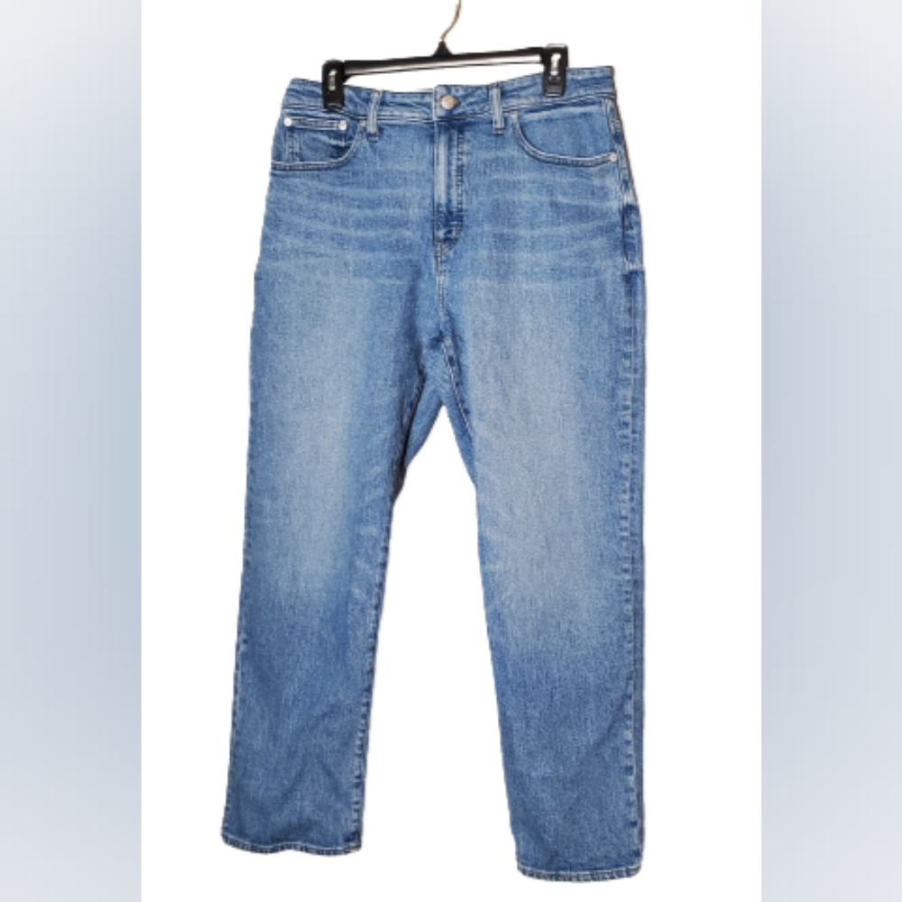 Madewell Straight Leg Jeans in Light Blue Denim
